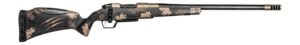Fierce Firearms ROGSCMX22CM20BRS Carbon Mini Rogue XP 22 Creedmoor 3+1 20" Carbon Fiber Match Grade Barrel, Smoked Bronze Cerakote Steel Drilled & Tapped Receiver, Sonora Ambush Camo Adj Comb & BiPod