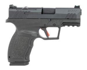 Tisas Arms 15000302 PX-9 Carry 9mm Luger 15+1 3.50" Black Carbon Steel Optic Ready/Serrated Slide, Black Polymer Frame w/Picatinny Rail, Black Rubber Grip, RMR Footprint