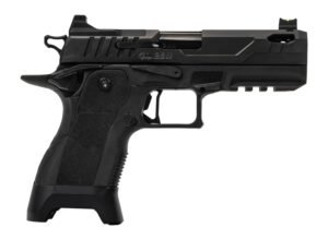 Oa Defense 2311 Pro w/Plus Kit Compact Frame 9mm Luger 17+1 4.25" Black Ported Barrel, DLC Black Steel Optic Ready/Serrated Slide, Black Aluminum Frame w/Picatinny Rail, Black Polymer Grip, Ambidextr