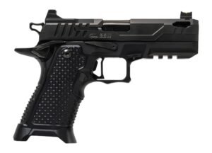 Oa Defense 2311 Pro Elite Compact Frame 9mm Luger 21+1 4.25" DLC Black Steel Optic Ready/Serrated Slide, Black Aluminum Frame w/Picatinny Rail, Black Aluminum Grip, Ambidextrous