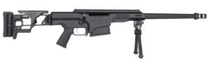 Barrett 19972 MRAD Covert 6.5 Creedmoor 10+1 17" Black Match Grade Fluted Barrel, Black Cerakote Aluminum Receiver w/Picatinny Rail, M-LOK Handguard, Side Folding w/Adj Comb Black Polymer Stock, Black