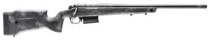Bergara Rifles B14S7514CF B-14 Crest CF 22 Creedmoor 5+1 20" Carbon Fiber Threaded Barrel Sniper Gray Cerakote Steel Receiver Drilled & Tapped Receiver Carbon Fiber w/Black & Gray Sponge Accents Fixed
