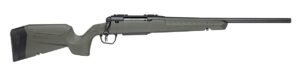 Savage Arms 33111 Axis 2 5.56 NATO 4+1 20" Matte Black Carbon Steel Threaded Barrel, Drilled & Tapped Receiver, OD Green Fixed w/Pistol Grip Synthetic Stock, Right Hand
