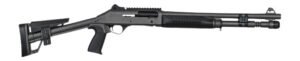Panzer Arms PAM4TSDSFSS M4 12 Gauge Semi-Auto 3" 5+1 18.50" Tactical Barrel, Gray Tactical Gray Aluminum Receiver w/Picatinny Rail, Black Skeleton Synthetic Stock & Grip