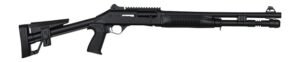 Panzer Arms PAM4TSSBSS M4 12 Gauge Semi-Auto 3" 5+1 18.50" Black Barrel, Black Aluminum Receiver w/Picatinny Rail, Black Skeleton Synthetic Stock & Grip