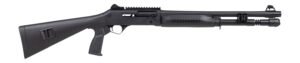 Panzer Arms PAM4TSSB M4 12 Gauge Semi-Auto 3" 5+1 18.50" Black Barrel, Black Aluminum Receiver w/Picatinny Rail, Black Fixed Synthetic Stock, Black Polymer Grip