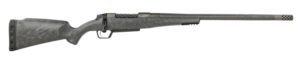 Fierce Firearms ROGTCX22CM18DGM CT Rogue XP 22 Creedmoor 3+1 18" Carbon Fiber Match Grade Barrel, Distressed Gray Titanium Drilled & Tapped Receiver, Picatinny Rail Forend, Carbon Matrix C3 Carbon Fib