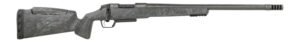 Fierce Firearms RIVTCX22CM20DGM CT Rival XP 2.0 22 Creedmoor 3+1 20" Carbon Fiber Match Grade Threaded Barrel, Distressed Gray Titanium Drilled & Tapped Receiver, Carbon Matrix Push Button Adj Cheek P