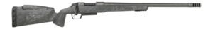 Fierce Firearms RIVTCX7PRC20DGM CT Rival XP 2.0 7mm PRC 3+1 20" Carbon Fiber Match Grade Threaded Barrel, Distressed Gray Titanium Drilled & Tapped Receiver, Carbon Matrix Push Button Adj Cheek Piece