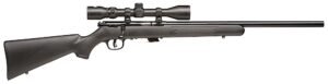 Savage Arms 29200 Mark II FVXP Full Size 22 LR 5+1 21" Matte Black Button Rifled Barrel, Matte Black Drilled & Tapped Carbon Steel Receiver, Matte Black Fixed Synthetic Stock, 3-9x40mm Duplex, Right H