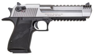Magnum Research DE357ASIMB Desert Eagle Mark XIX L6 357 Mag 6" 9+1 Black Hardcoat Anodized Aluminum Frame Stainless Steel Slide Black Polymer Grip