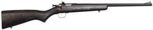 Crickett KSA2244 Youth  22 LR 1rd 16.12" Blued Barrel & Receiver, Fixed Front/Adjustable Rear Peep Sight, Black Laminate Stock w/11.5" LOP, Rebounding Firing Pin Safety