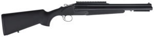 Charles Daly 930110 Triple Threat Full Size 12 Gauge Break Open 3" 3 18.50" Blued Triple Barrel, Blued Steel Receiver w/Picatinny Rail, Checkered Black Synthetic Stock, Right Hand