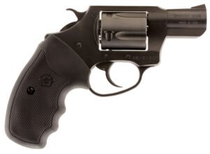 Charter Arms 63820 Undercover Small 38 Special, 5 Shot 2" Black Nitride Stainless Steel Barrel, Cylinder & Frame, Black Finger Grooved Rubber Grip, Exposed Hammer