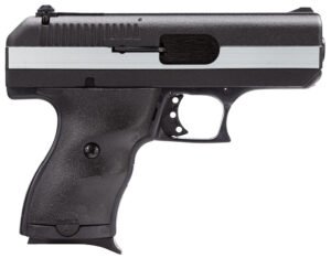 Hi-Point CF380 CF  380 ACP 8+1, 3.50" Black Steel Barrel, Black Powder Coated/Chrome Serrated Steel Slide, Black Polymer Frame & Grip