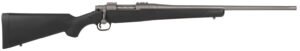 Mossberg 28008 Patriot  6.5 Creedmoor 5+1 22" Fluted Barrel w/Recessed Match Crown,  Cerakote Stainless Steel, Spiral-Fluted Bolt, Synthetic Stock, Drop Box Magazine, Adjustable LBA Trigger