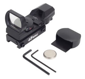 Firefield FF13004 Reflex Sight Matte Black 1x33mm Red/Green Multi Reticle, Weaver Mount