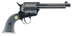 Chiappa Firearms CF340160D SAA 1873  Medium Frame 22 LR/22 WMR 10 Shot, 5.50" Blued Steel Barrel, Blued Steel Frame, Blued Cylinder, Black Polymer Grip, Exposed Hammer