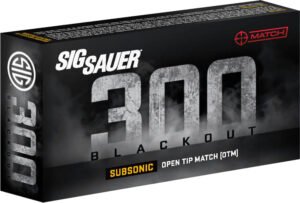 SIG 300BLK 220GR SUB OTM 20RD