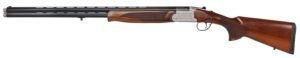 Iver Johnson Arms IJ60028LW28S IJ600 Lightweight Full Size 28 Gauge Break Open 3" 2rd 28" Black Over/Under Vent Rib Barrel, Silver Engraved Aluminum Receiver, Fixed Walnut Wood Stock, Ambidextrous