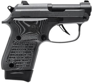 Beretta USA J20X22R8M2 20X Bobcat You're On Your Own 22 LR 8+1 2.40" Black Steel Barrel, Silver Cerakote ELS/Serrated Steel Slide, Black Polymer Frame w/Beavertail, Helica Texture Grip