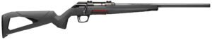 Winchester Repeating Arms 525200270 Xpert Full Size 17 HMR 8+1 18" Matte Black Threaded Sporter Barrel, Drilled & Tapped Steel Receiver, Gray Synthetic Adj Cheek Piece & LOP Stock