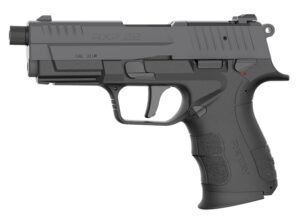 Retay USA RXP22BSG13TH RXP 22 LR 13+1 4" Threaded Barrel, Gray Cerakote Optic Ready/Serrated Slide, Black Cerakote Polymer Frame w/Accessory Rail, RMSc/RMR Footprint