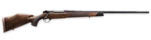 Weatherby MDX01N340WR8B Mark V Deluxe 340 WBY Mag 3+1 26" High Gloss Non-Threaded Barrel, High Gloss Blued Steel Drilled & Tapped Receiver, Gloss Walnut Fixed Stock, Right Hand