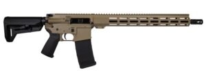 Shark Coast Tactical 300144100002CC FDE *CA Compliant 5.56 NATO 10+1 16" Black Melonite Threaded Barrel, Flat Dark Earth Cerakote Aluminum Receiver w/Picatinny Rail, M-LOK Handguard, Magpul MOE SL Bla