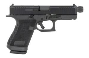 Glock P61950203TB G19 Gen6 9mm Luger 15+1 4.02" Threaded Barrel, Steel Optic Ready/Serrated Slide, Polymer Frame w/Accessory Rail, Interchangeable Backstrap Grip, Ambidextrous