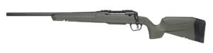 Savage Arms 33138 Axis 2 243 Win 4+1 20" Matte Black Carbon Steel Threaded Barrel, Drilled & Tapped Receiver, OD Green Fixed w/Pistol Grip Synthetic Stock, Left Hand
