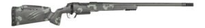 Fierce Firearms RIVSCX22CM18BF Carbon Rival XP 2.0 22 Creedmoor 3+1 18" Carbon Fiber Match Grade Barrel, Black Cerakote Stainless Steel Drilled & Tapped Receiver, Forest Camo Push Button Adj Cheek Pie