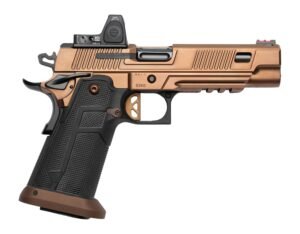 CNC Firearms CNC2K11ROGUERMR Kimber 2K11 Rogue w/Optic Limited Edition 9mm Luger 20+1 5" Custom Copper PVD Stainless Steel Lightening Cut w/Trijicon RMR 3.25 MOA Red Dot Slide, Custom Copper PVD Stain