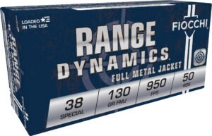 FIO 38SP 130GR FMJ 50RD