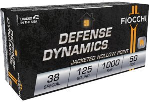 FIO 38SP 125GR DEFENSE JHP 50R
