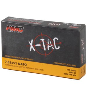 PMC 7.62NATO 147GR XTC FMJBT20
