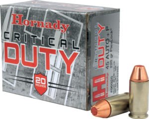 Hornady Critical Duty 45 Auto +P 220 Grain FLX