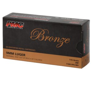 PMC 9MM 115GR BRO JHP 50RD
