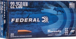 FDR 22-250 55GR V&P V-MAX 20RD