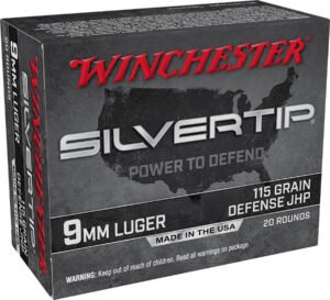 WIN 9MM 115GR SLVRTP HP 20RD
